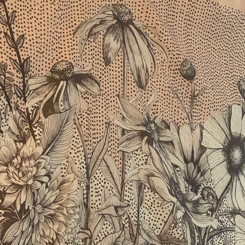 Urban Outfitters Floral Tapestry